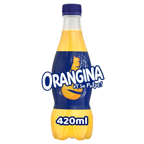 Orangina 420ml pack shot