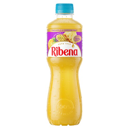 Ribena Light Pineapple & Passionfruit 500ml pack shot