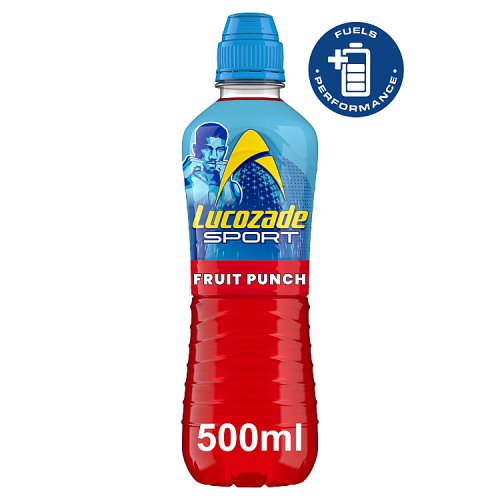 Lucozade Sport Anthony Joshua Fruit Punch  500Ml pack shot