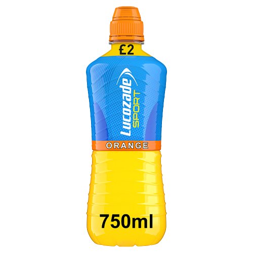 Lucozade Sport Orange 750ml PMP pack shot