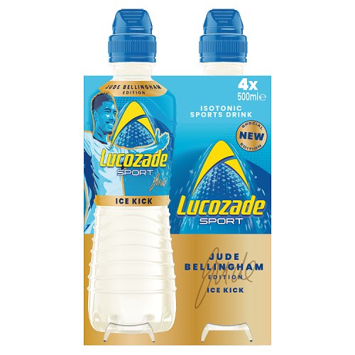 Lucozade Sport Ice Kick 4pk (4 x 500ml) pack shot