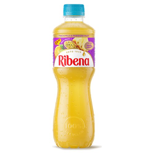 Ribena Pineapple & Passionfruit 1.35 500Ml pack shot