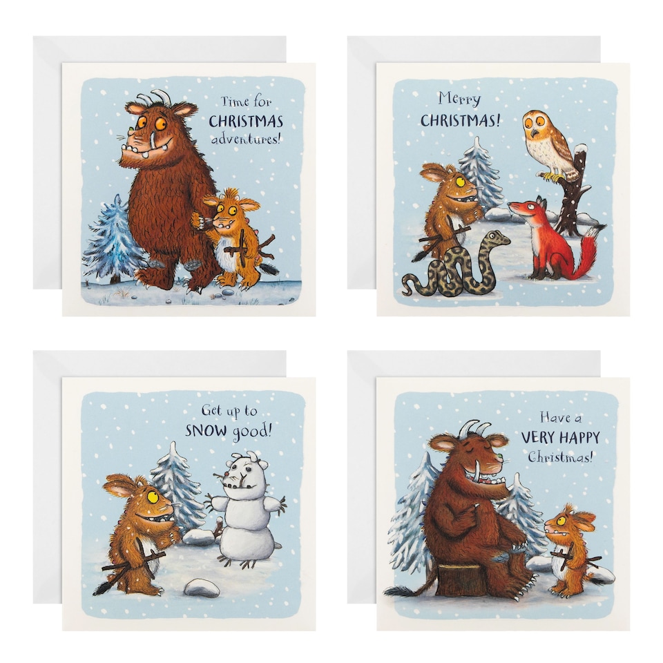Hallmark Mini Christmas Cards 20s pack shot
