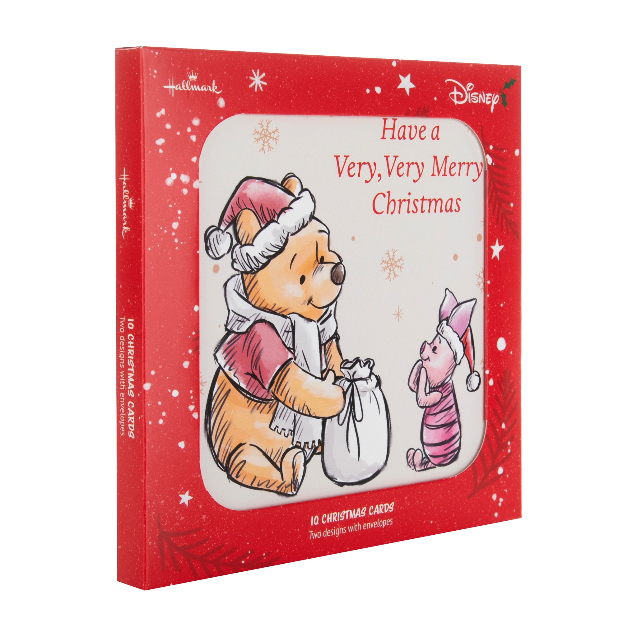 Hallmark Winnie the Pooh Design Cards 10s pack shot