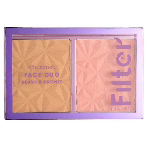 Collection Filter Finish Face Duo Blush & Bronze 10g pack shot