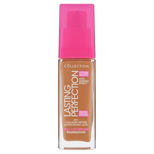 Collection Lasting Perfection Satin Foundation Caramel Cool 14C 27ml pack shot