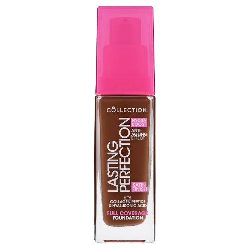 Collection Lasting Perfection Satin Foundation Café Warm 20W 27ml pack shot
