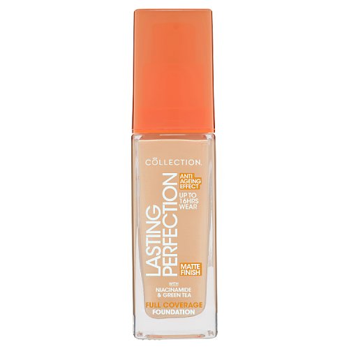 Collection Lasting Perfection Matte Foundation Cashew Neutral 6N 27ml pack shot