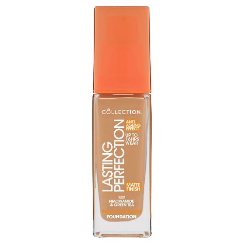 Collection Lasting Perfection Matte Foundation Toffee Warm 12W 27ml pack shot