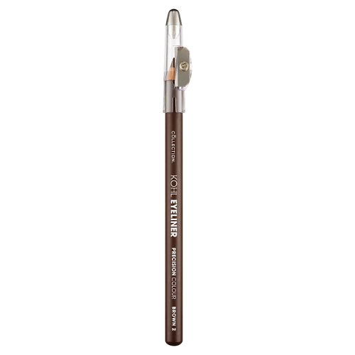 Collection Kohl Eyeliner With Sharpener Brown 2 pack shot