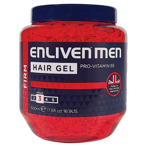 Enliven XL Hair Gel 500ml Firm (Red) pack shot