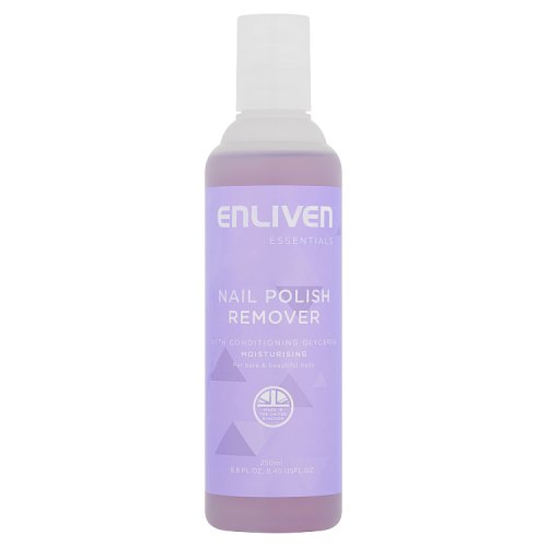 Enliven Nail Polish Remover 250ml Purple pack shot