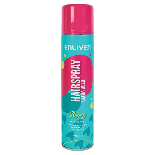 Enliven Hair Spray 300ml Ultra Hold pack shot