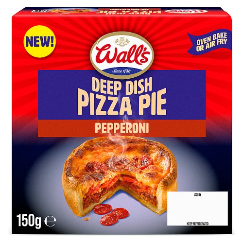 WALLS PEPPERONI PIZZA PIE pack shot