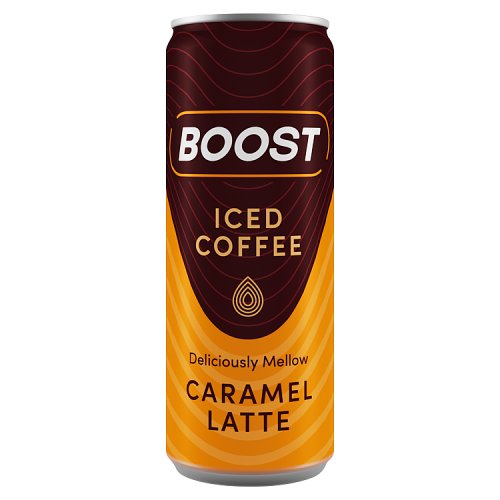 Boost Iced Coffee Caramel Latte 250Ml pack shot