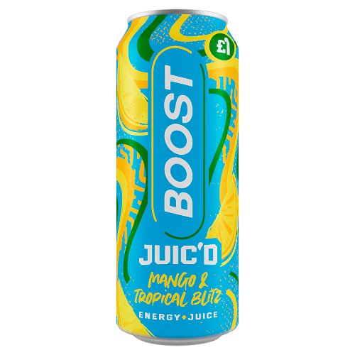 Boost Energy Juicd Mango 500ml PMP pack shot