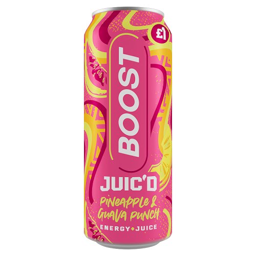 Boost Energy Juicd Guava 500ml PMP pack shot