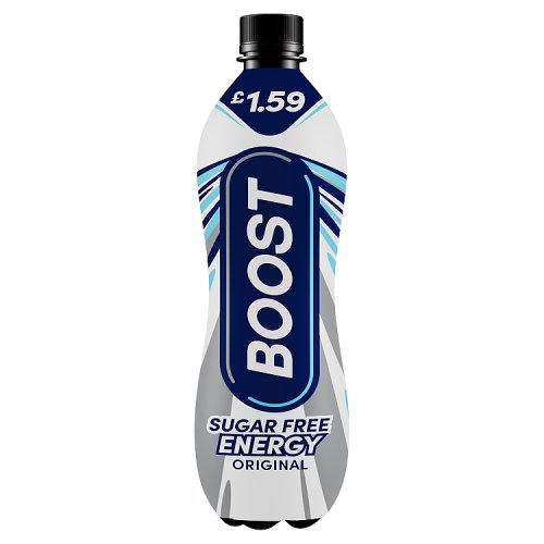 Boost Energy Sugar Free 1Ltr PMP pack shot
