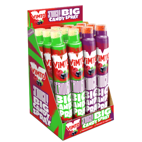 Vimto Seriously Big Spray Strw & Cheery 60ml pack shot