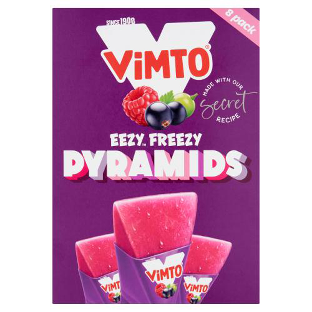 Vimto Pyramids 8pk pack shot
