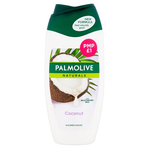 Palmolive Shower Gel Naturals Coconut 250ml PMP 1.00 pack shot