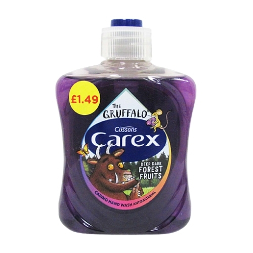 Carex Handwash Gruffalo 250ml PMP pack shot