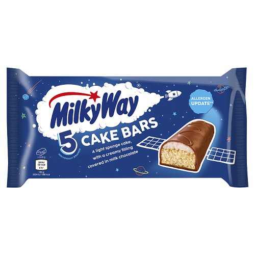 MARS MILKY WAY CAKE BARS 5PK pack shot