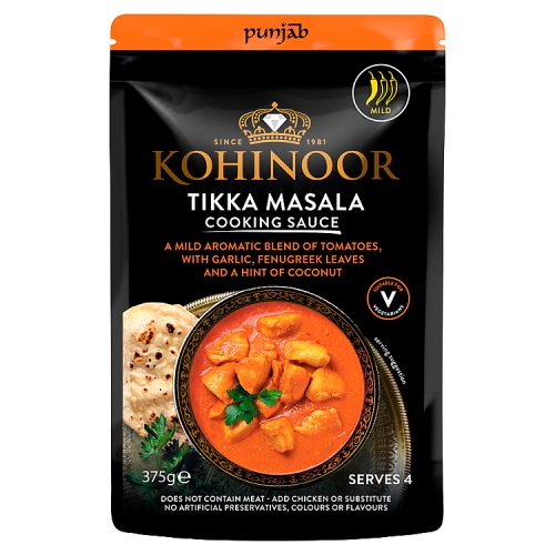 Kohinoor Tikka Masala Sauce 375g pack shot