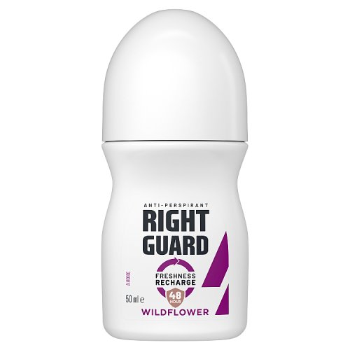 Right Guard Roll On Anti-Perspirant Wildflower For Women 50ml pack shot