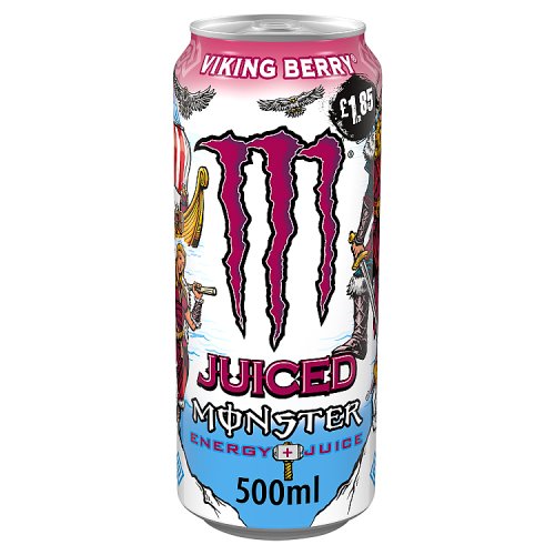 Monster Viking Berry PM £1.85 500ml pack shot