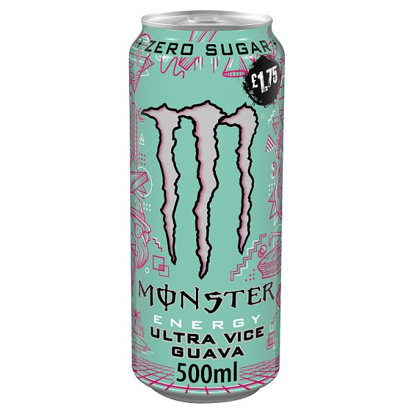 Monster Ultra Vice Guava PM £1.75 500ml pack shot
