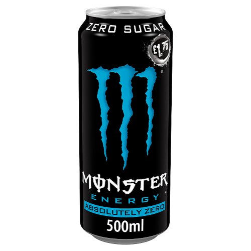 Monster Absolute Zero Sugar 500ml PMP pack shot