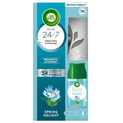 Airwick Freshmatic Kit 250ml Spring Delight pack shot