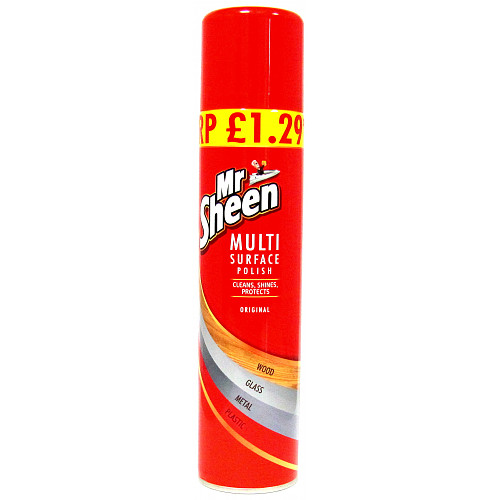 Mr Sheen Polish Original PM £1.99 250ml pack shot