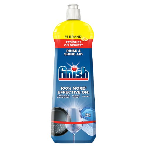 Finish Rinse Aid Lemon 800ml pack shot