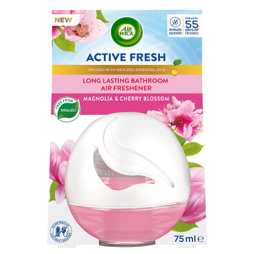 Airwick Magnolia & Cherry Decosphere 75ml pack shot