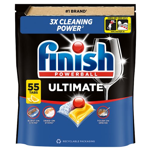 Finish Ultimate All in One Lemon Tablets 709.5g pack shot