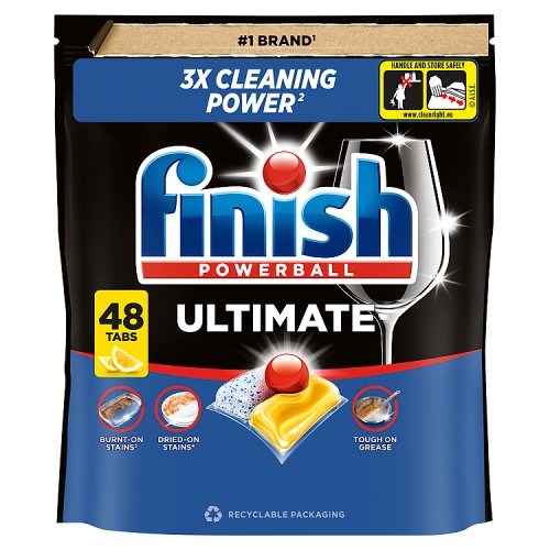Finish Ultimate 48s Lemon pack shot