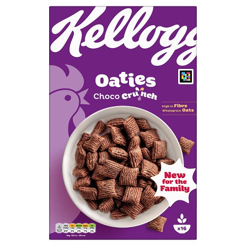 Kelloggs Oaties Choco Crunch 500g pack shot