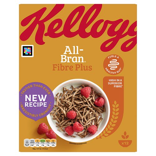 Kelloggs All Bran 500g pack shot