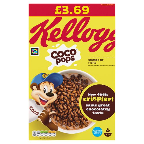 Kelloggs Coco Pops 420g PMP pack shot