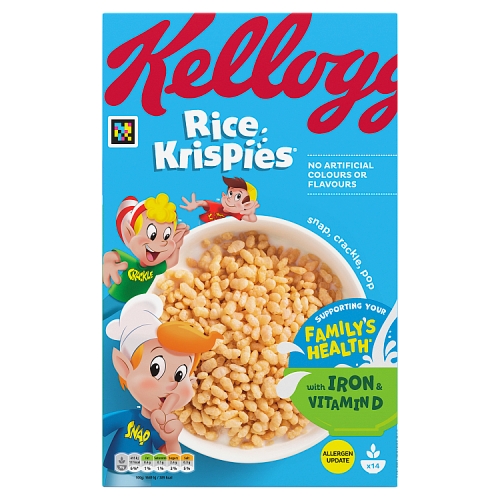 Kelloggs Rice Krispies 430g pack shot