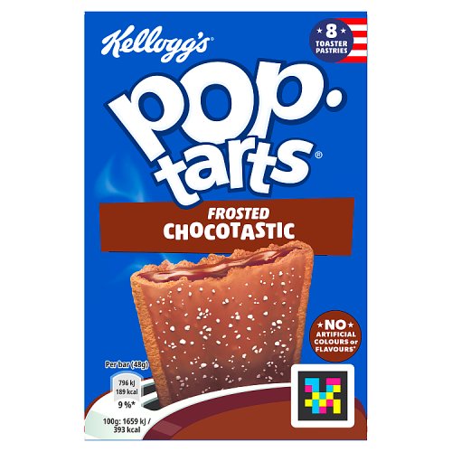 Kelloggs Pop Tarts Choctastic 8pk (8 x 48g) pack shot