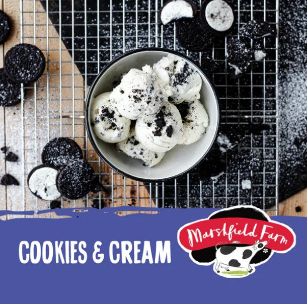 Marshfield Cookies & Cream 4.5Ltr pack shot