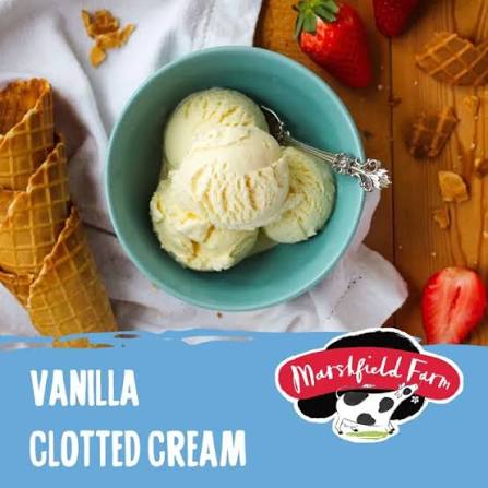 Marshfield Vanilla Clotted Cream 4.5Ltr pack shot