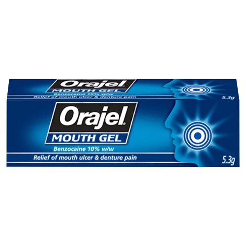 Orajel Mouth Gel 5.3g pack shot