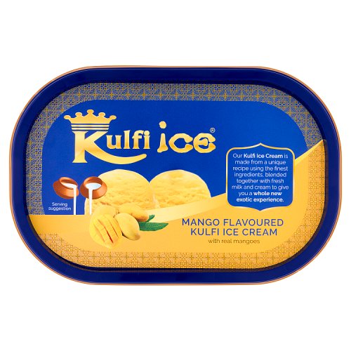 Tubzee Mango Kulfi Tub 1Ltr pack shot