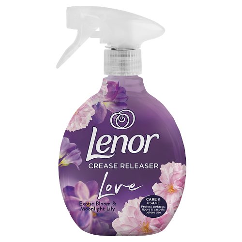 Lenor Crease Releaser Exotic Bloom 500ml pack shot
