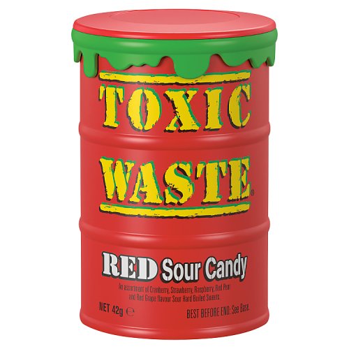 Toxic Waste Red Drum 42g pack shot