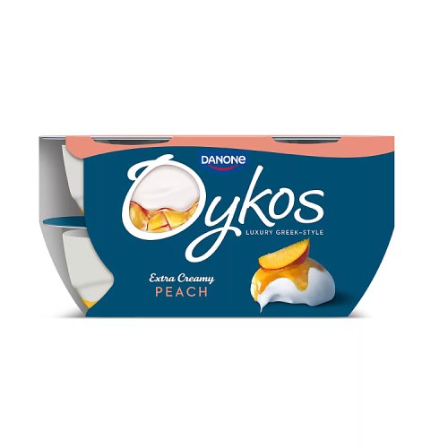 OYKOS PEACH 4PK pack shot